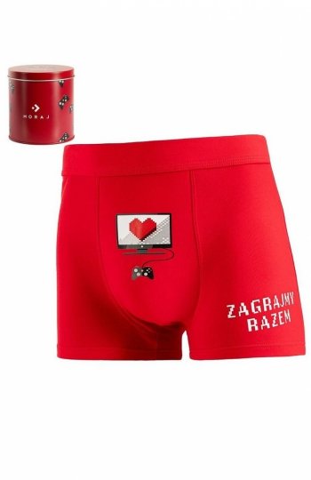 Moraj MBX600-365 Walentynka bokserki męskie 