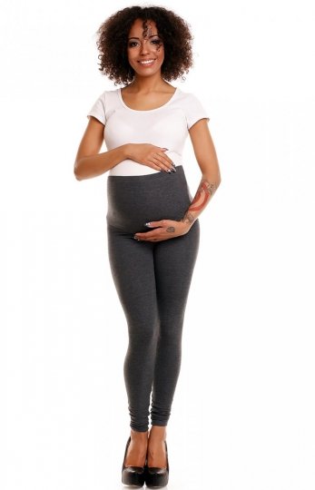 Bawełniane legginsy ciążowe 1469B