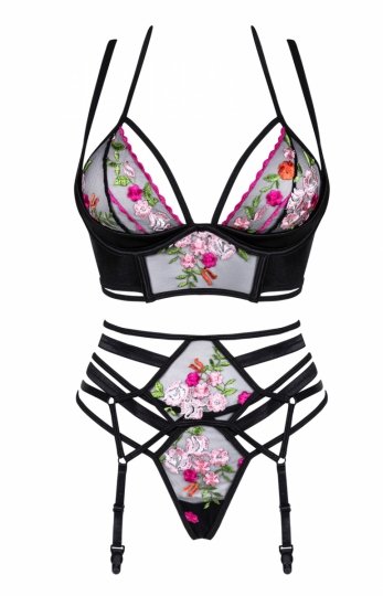 *Beauty Night Joanna komplet 3-częściowy 