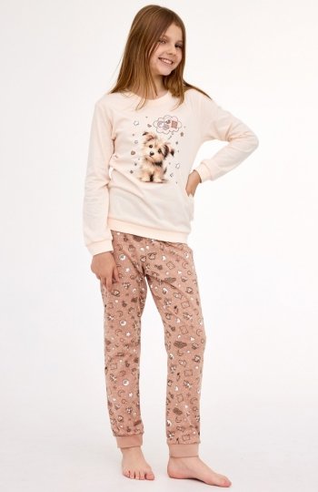 Cornette Young Girl 592/193 Sweet Dog piżama dziewczęca 
