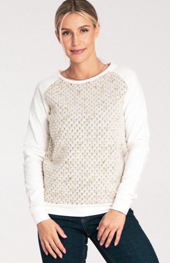 Figl M1046 ecru bluza damska 