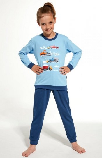 Cornette Kids Boy 477/129 Snow piżama chłopięca 