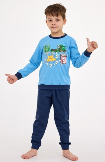 Cornette Kids Boy 593/175 Popcorn piżama chłopięca 