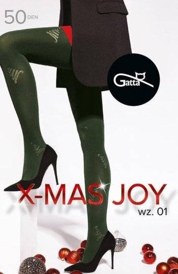 Gatta X-Mas Joy wz.01 rajstopy damskie 