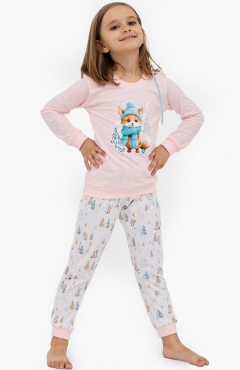 Cornette Kids Girl 594/192 Fox piżama dziewczęca 
