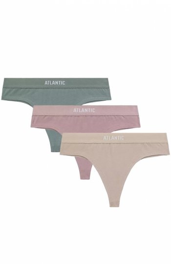 Atlantic 3CLP-013 Thongs A'3 stringi damskie 