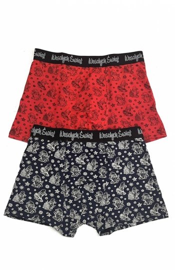 C+3 art.VBE-740 świąteczne bokserki męskie 