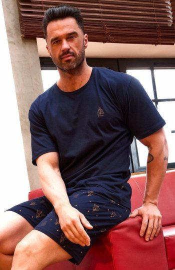 Cornette 326/297 Night Christmas piżama męska 