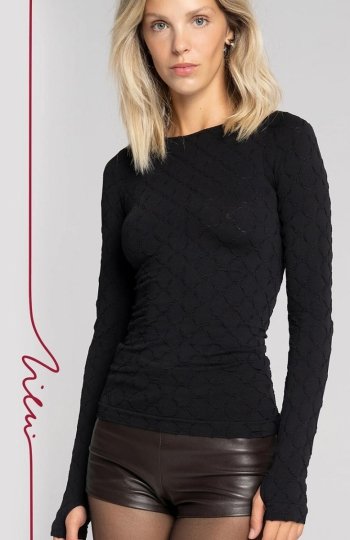 Gatta Zień 43161 Seamless Monogram koszulka damska 