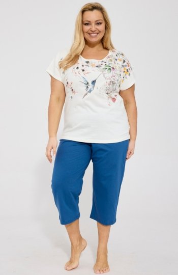 Cornette 369/345 Floris MAXI piżama damska
