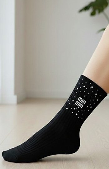 WiK N&T 3560 wz.81 Cyrkonie skarpety damskie 