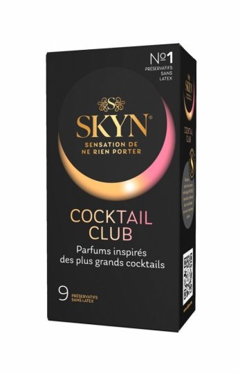 Skyn prezerwatywy bezlateksowe smakowe 9 sztuk