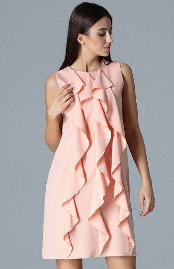 Figl M622 sukienka różowa