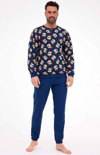 Cornette 457/299 Teddy Christmas MAXI piżama męska 