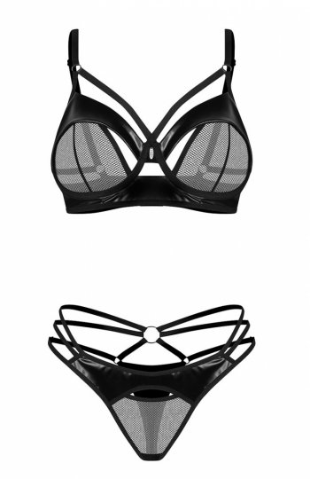 Obsessive Dominna Bra & Thong komplet damski 