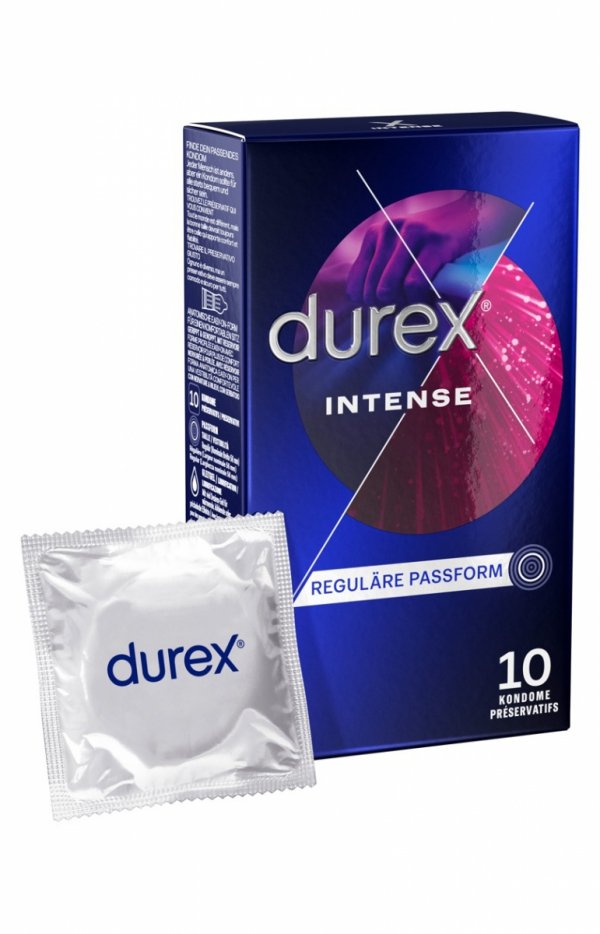 Durex Intense pobudzające prezerwatywy 10 sztuk