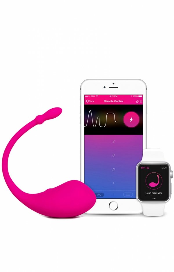 Lovense Lush wibrujące jajeczko sterowane smartfonem