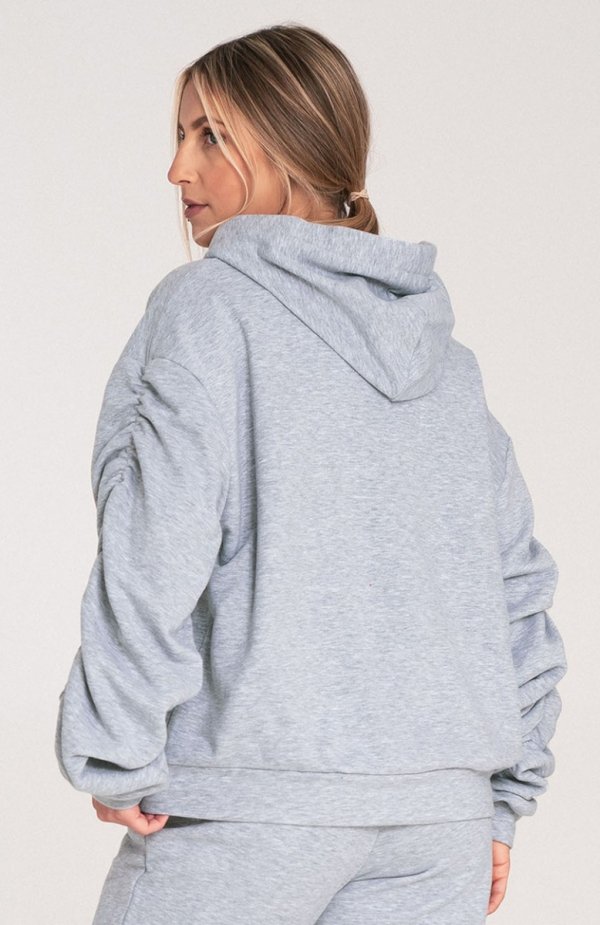 Figl M1055 szara bluza damska tył