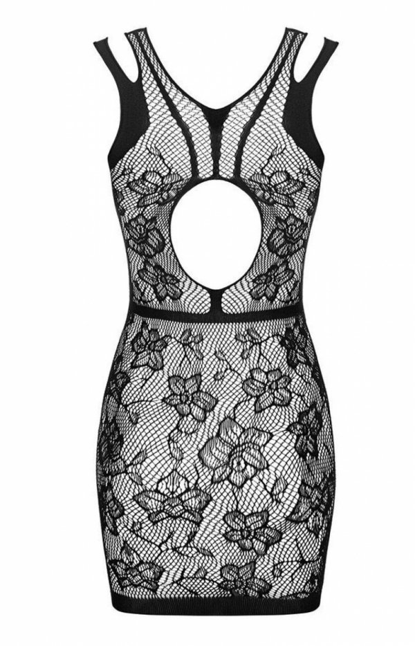 Obsessive D239 siateczkowa mini sukienka-2