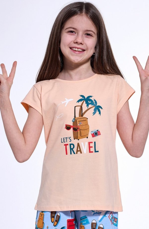 Cornette Young Girl 788/110 Travel piżama dziewczęca 