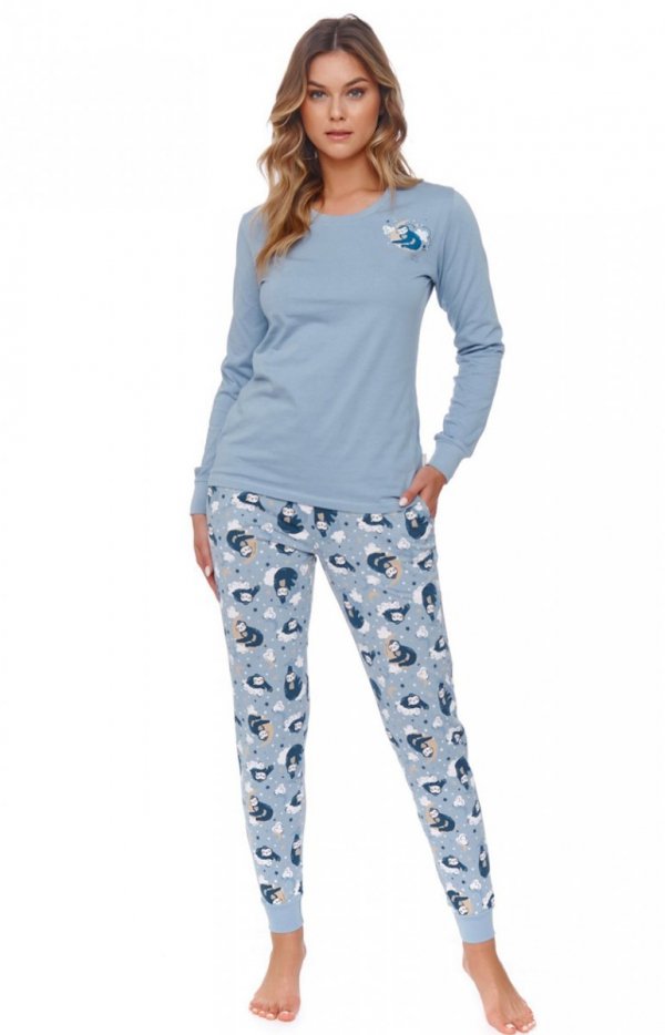 Dwuczęściowa piżama damska w leniwce 4585-1