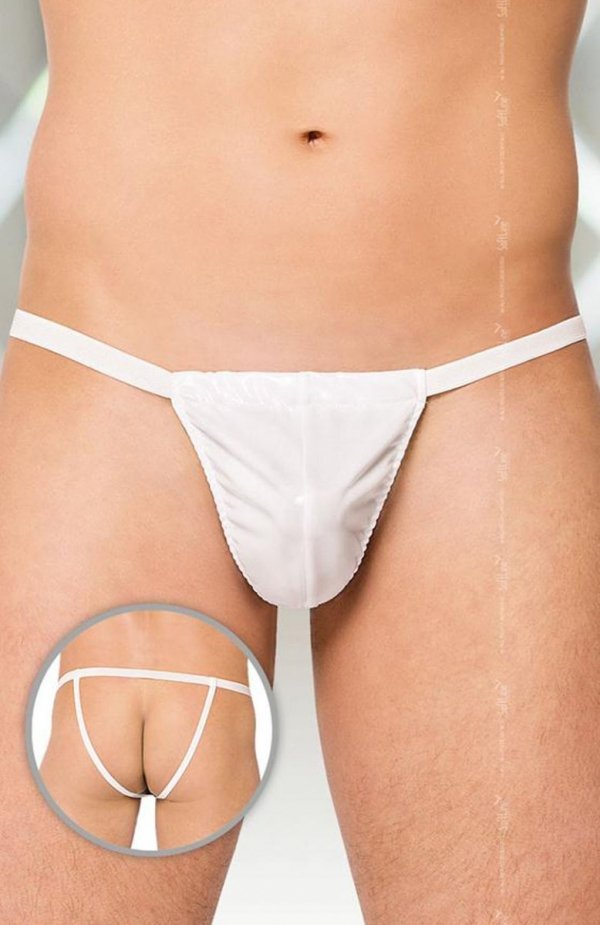 Softline 4506 stringi męskie białe