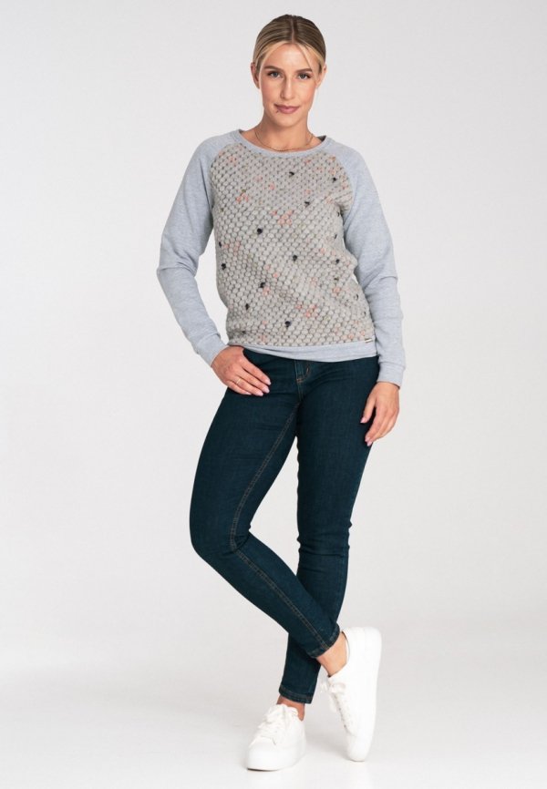 Figl M1046 szara bluza damska 
