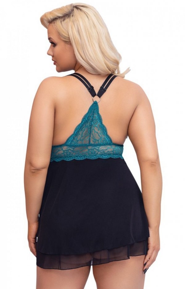 Cottelli Agnes koszulka babydoll tył