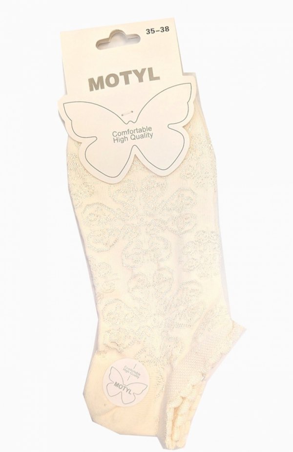 WiK Motyl 3504 wz.13 Ażur stopki damskie 
