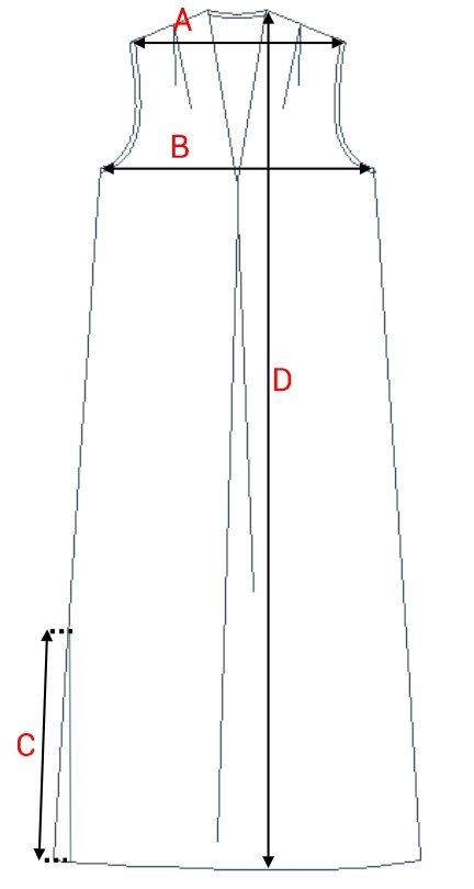 Bewear B283/1 sukienka maxi we wzór 