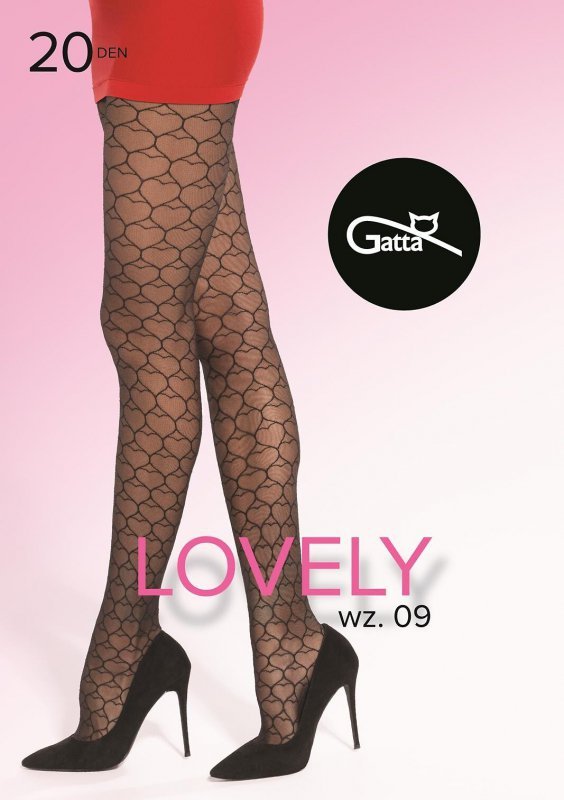 Gatta Lovely wz.09 5XL rajstopy damskie 
