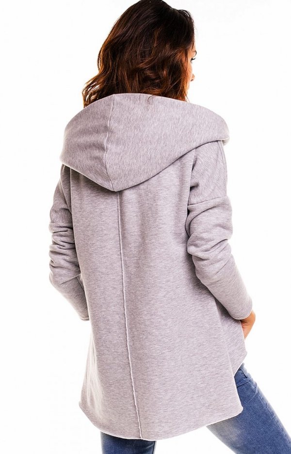 Awama A129 bluza szara
