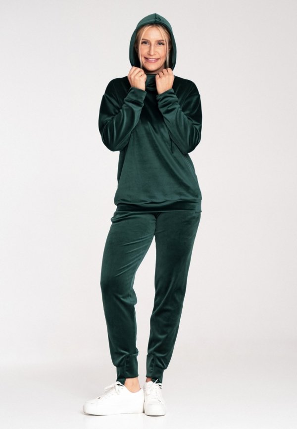 Figl M745 zielona bluza damska  