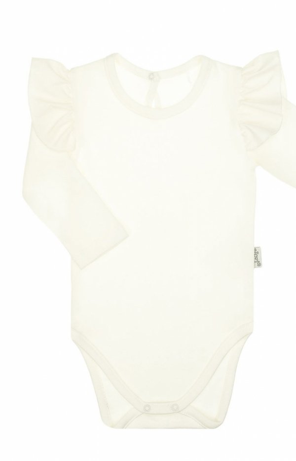 Kremowe body z falbankami-1