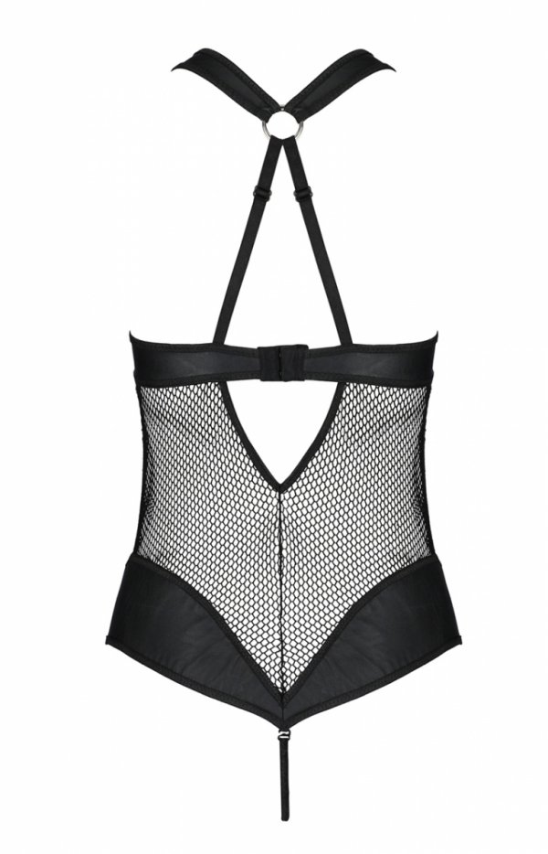 Amanda siateczkowe body damskie tył