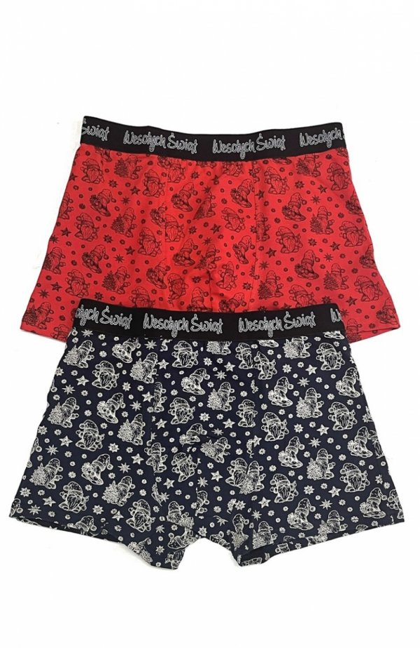 C+3 art.VBE-740 świąteczne bokserki męskie 