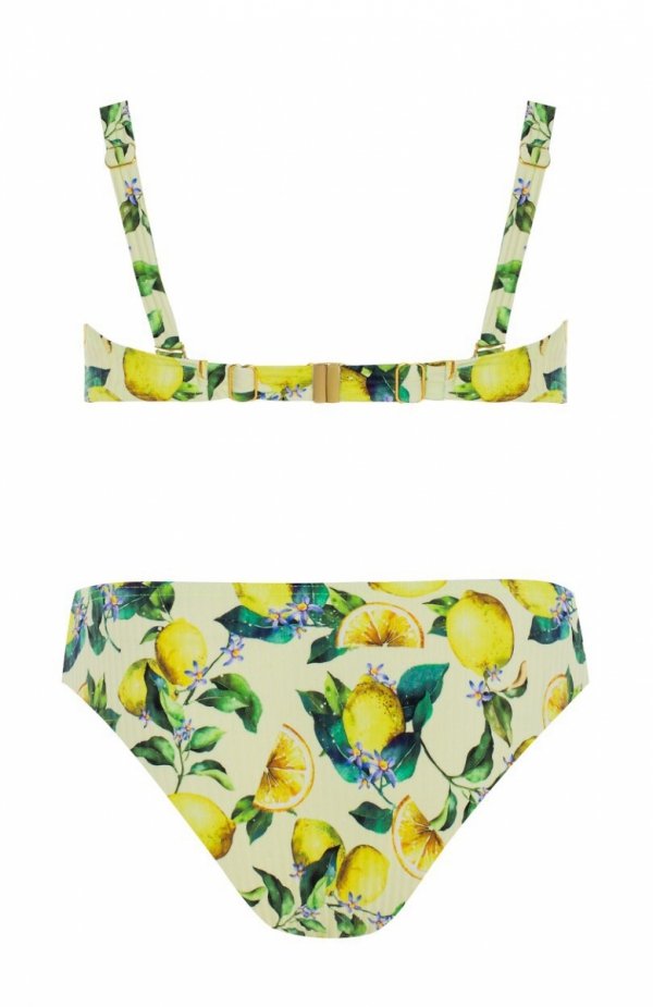 Self S 730 V3CE1 Limoncello strój kąpielowy tył