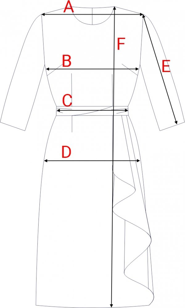 Stylove S425 sukienka z falbaną czarna 