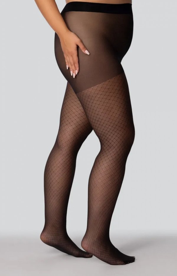 Mona Allure rajstopy plus size 30den-1