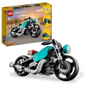 LEGO Creator 31135 Motocykl Vintage 3w1 Chopper Harley Motor Dragster 8+