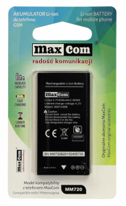 Akulumator MAXCOM(MaxCom MM720800mAh3.7V)