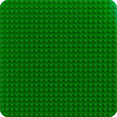 LEGO DUPLO 10980 Duża Zielona Płytka Konstrukcyjna 24x24 wypustki 39x39 cm