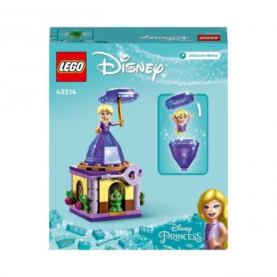 LEGO Disney 43214 Wirująca Roszpunka Kluczyk Parasol Żabka 89 Klocki 5+