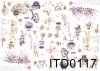 Papier decoupage (HS code 48025700) D0117M