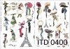 Papier für Serviettentechnik und Decoupage D0400M
