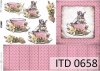 Papier für Serviettentechnik und Decoupage D0658