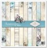 Set von Papieren für Scrapbooking SLS-006 ''Sommerzeit in Blau''
