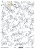 Translucent scrapbooking paper P0136