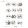 Translucent scrapbooking paper P0320