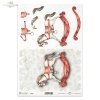 Papel de arroz para decoupage R2488